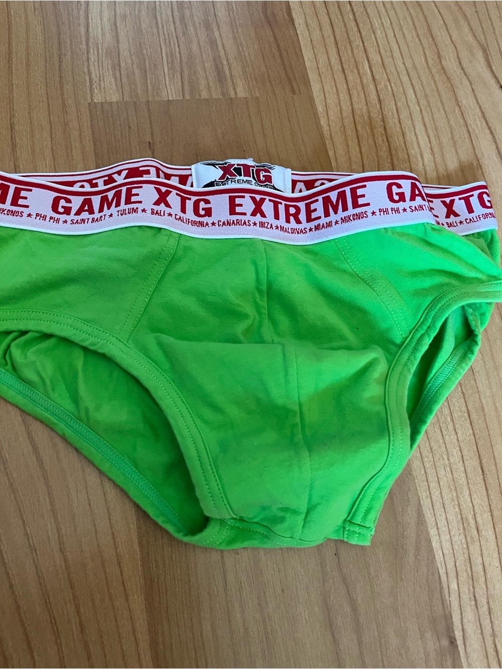 Extreme Game Mens Brief with Logo Waistband